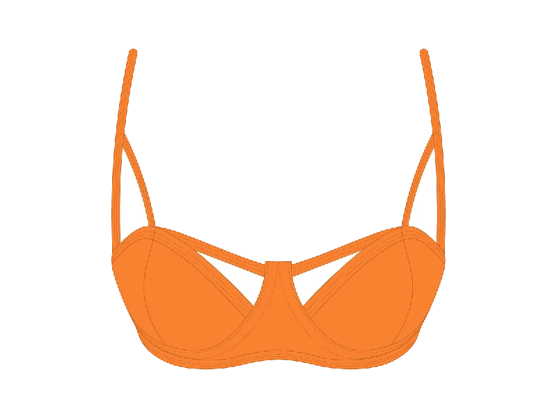 Orangine Cut-Out Top