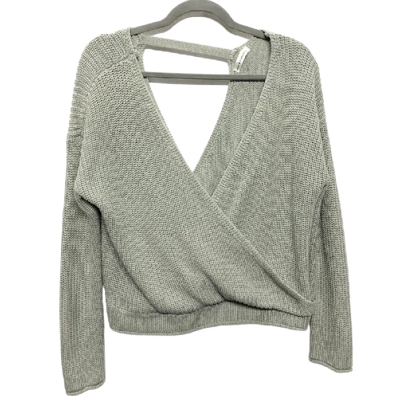 Sweater By Clothes Mentor In Green, Size: L