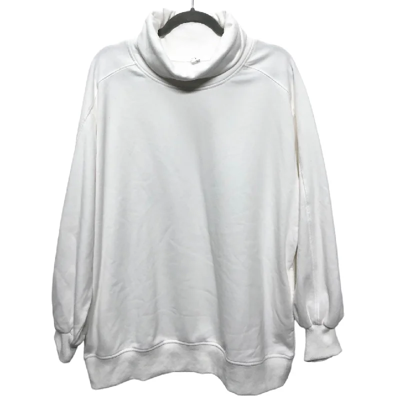 Sweater By Clothes Mentor In White, Size: M