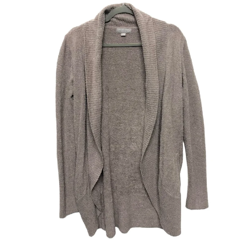 Sweater Cardigan By Barefoot Dreams In Taupe, Size: Xs