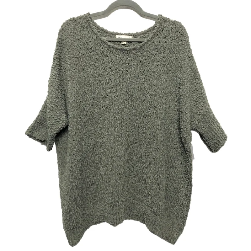 Sweater Short Sleeve By Clothes Mentor In Green, Size: M