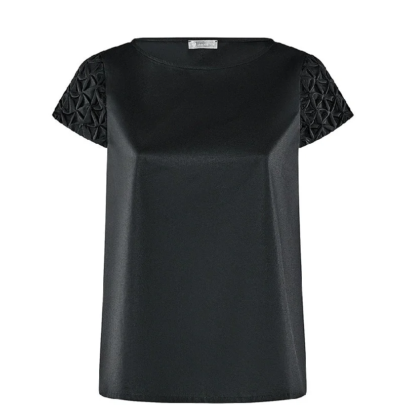 "HELLA" BLOUSE IN BLACK