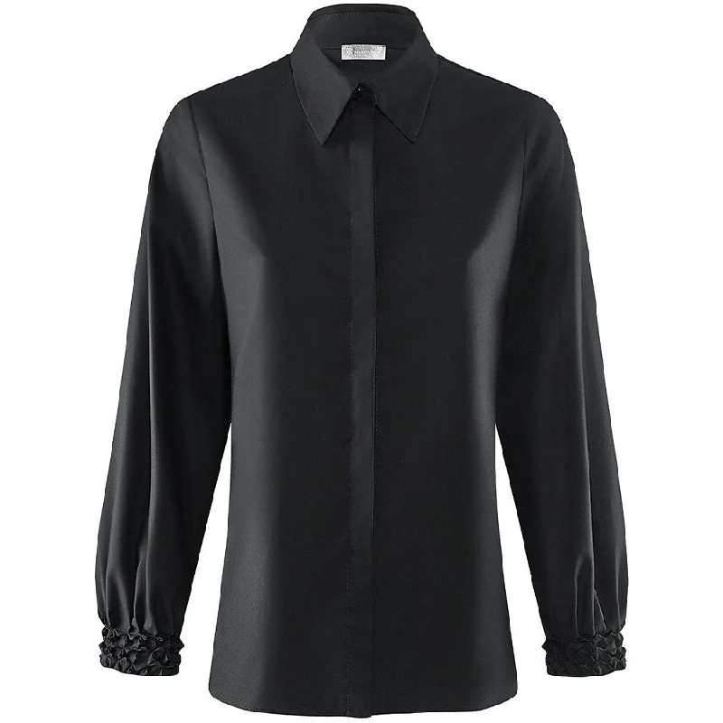 ELEGANT "IASMINA" BLOUSE IN BLACK