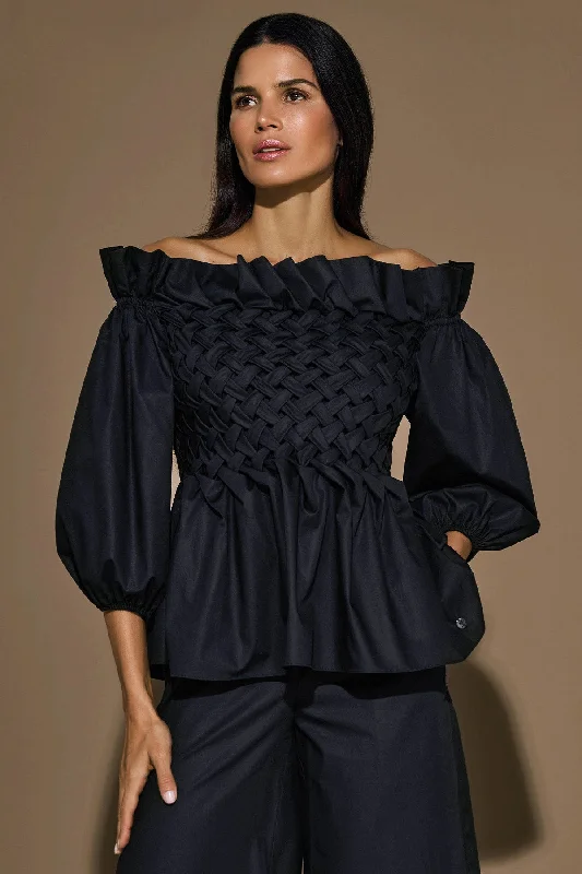 JASMINE Blouse (Nitrium Black)