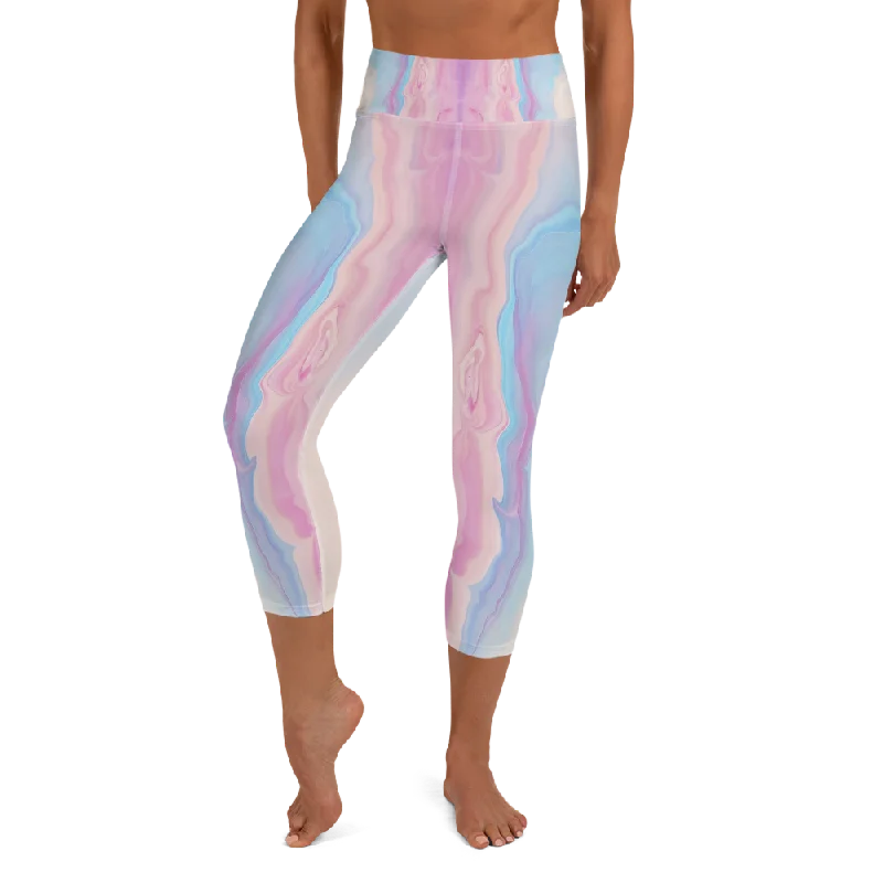 Harmony High Waist Yoga Capri Leggings