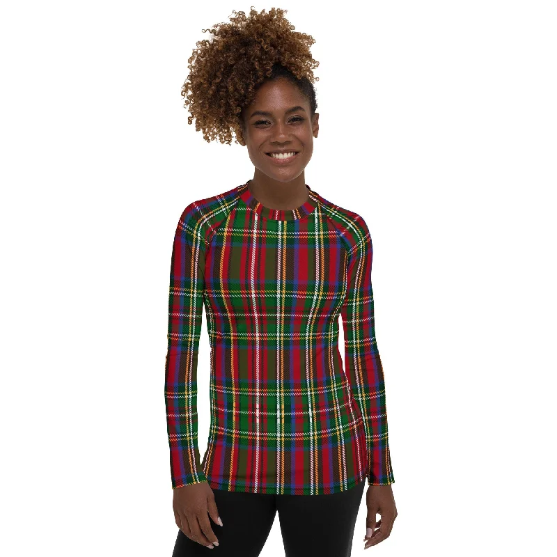 Tartan Christmas Rash Guard