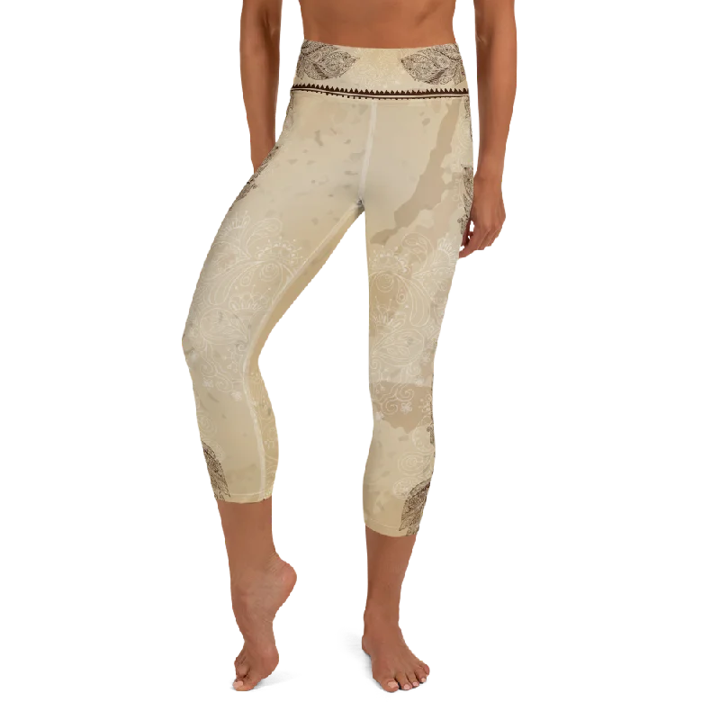 Vidya High Waist Yoga Capri Leggings