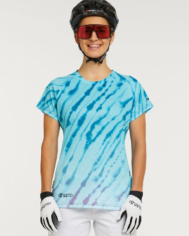 Womens Short Sleeve Jersey | Aqua Tiger