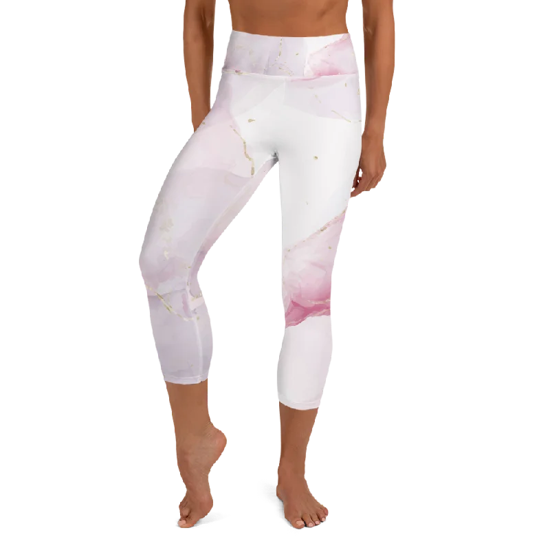 Elements High Waist Yoga Capri Leggings