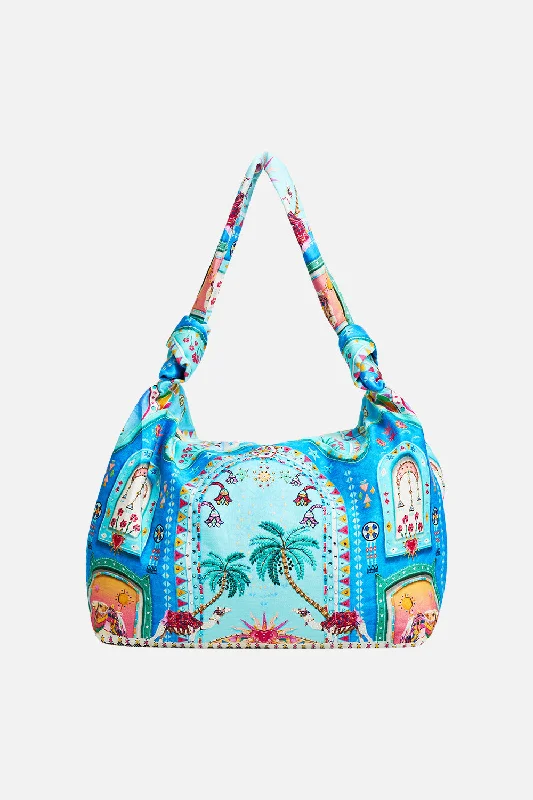 SLOUCH SHOULDER BAG A PAINTED VILLAGE