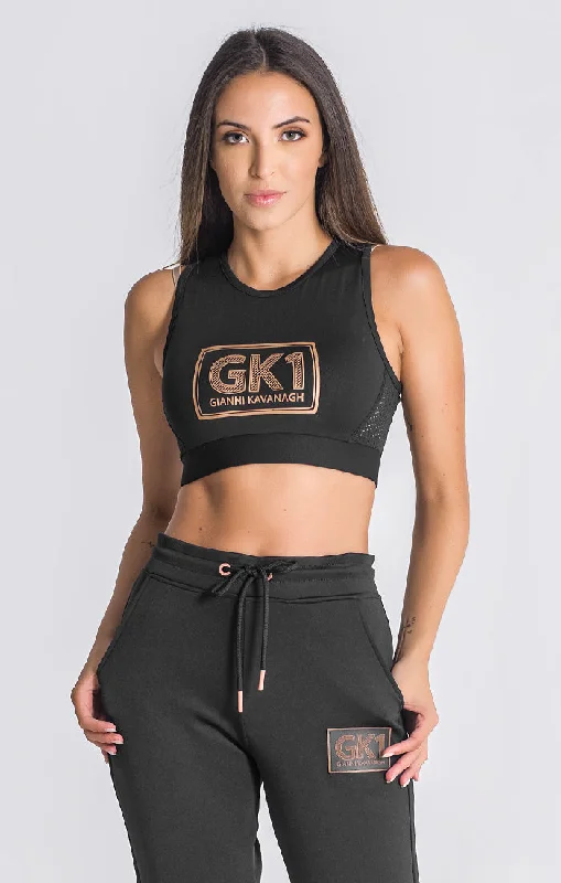 Black GK1 Sport Top