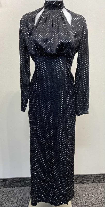 Hamid Fadaei polka dot maxi dress XS/S