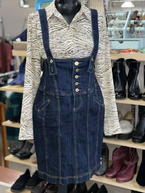 Stradivarius Denim Dress 40