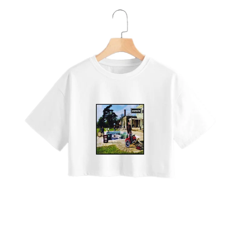 Album Cover Crop Top