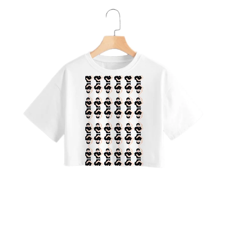 Dancing Pattern - Wednesday Crop Top