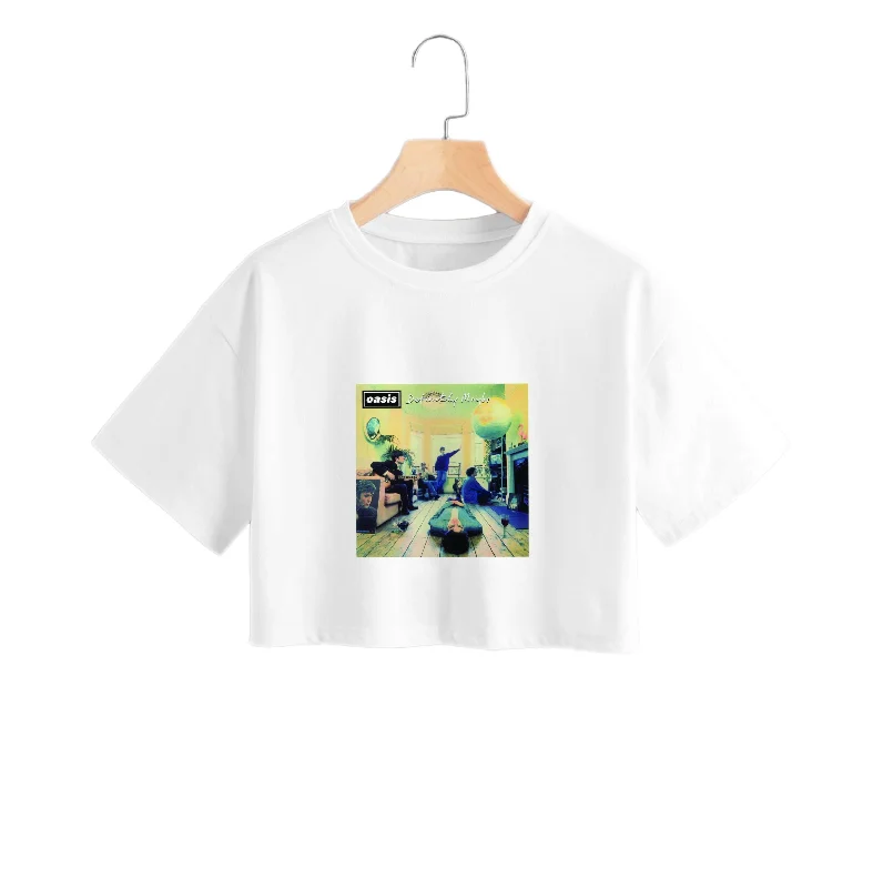 Definitely Maybe - Oasis Crop Top