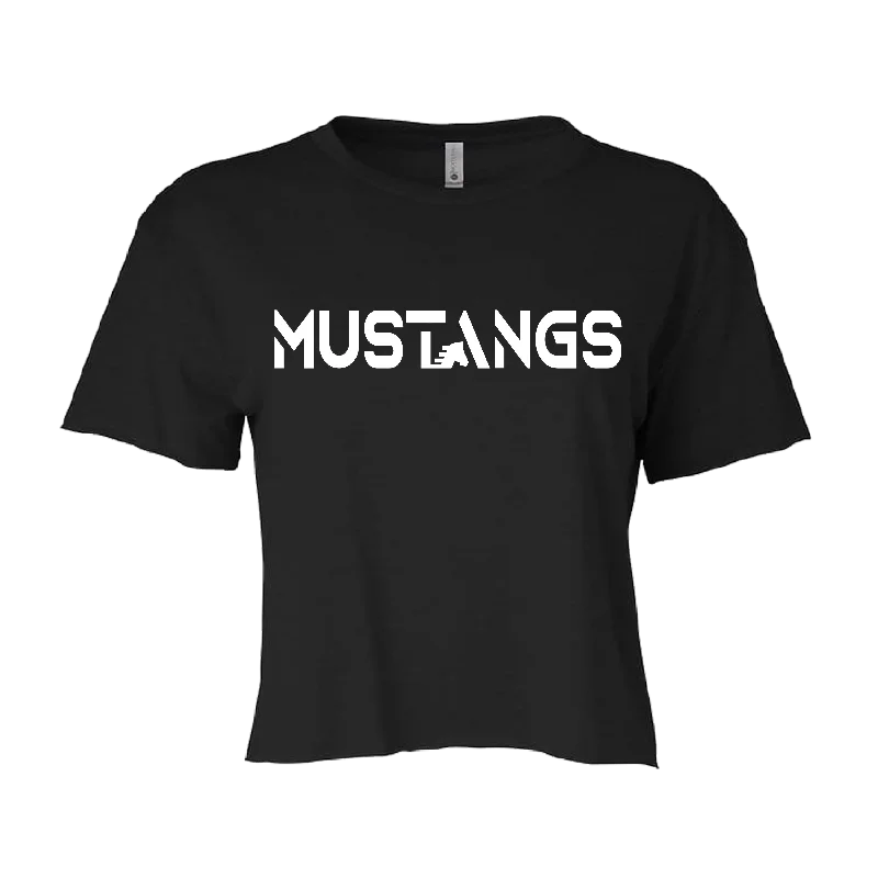 Mustangs Crop Top