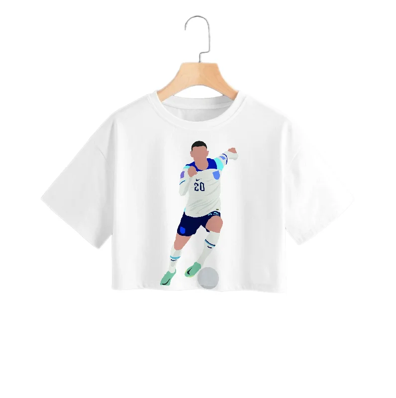 Phil Foden - Football Crop Top